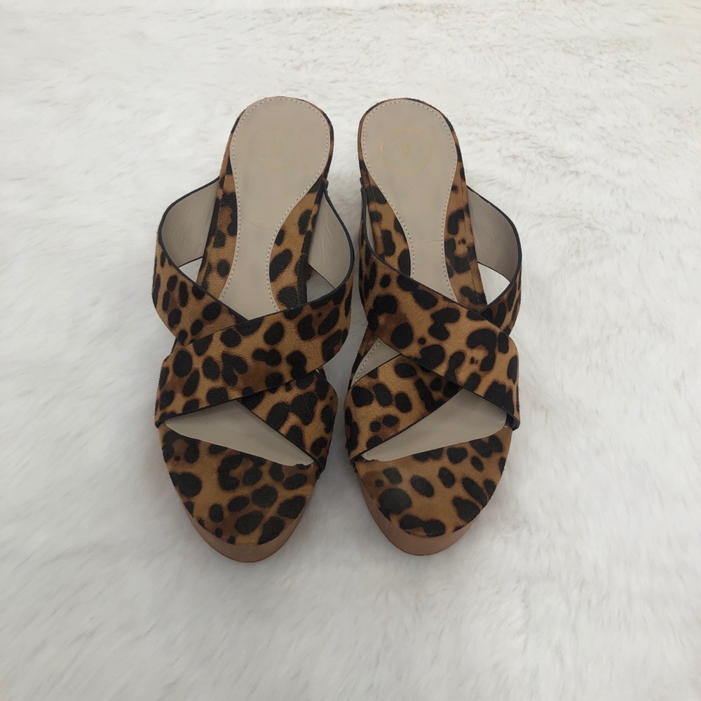 Misguided Leopard Heels